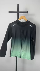 KAMB Jaket slim Zipper Hoodie Olahraga Running Lari fitness pria