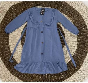 GAMIS ANAK PEREMPUAN BAHAN CRINGKLE UNTUK ANAK USIA 1-10TAHUN