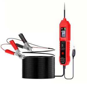 CT03 Màn Hình Hiển Thị Điện Áp LED Kỹ Thuật Số Máy Kiểm Tra Mạch Điện Ô Tô 6-24V DC Công Cụ Kiểm Tra Điện Ô Tô Cho Viễn Thông