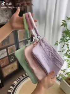 LHS Waterproof Candy Color Passport ID Card Storage Bag-Travel Phone Bank Card Holder