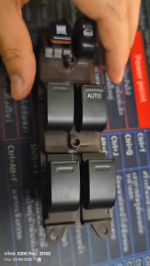 สวิทช์กระจกไฟฟ้า Toyota Vigo  รุ่น 4 ประตู Toyota Fortuner 2005-2010 สวิทช์  กระจก ไฟฟ้า (ข้างคนขับ)
