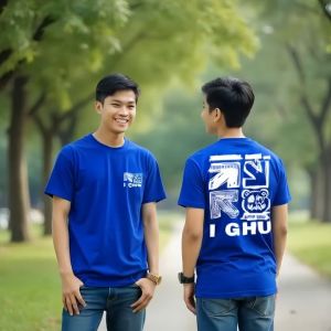 Jual Kaos Distro Kece motif I GHU bahan 24s