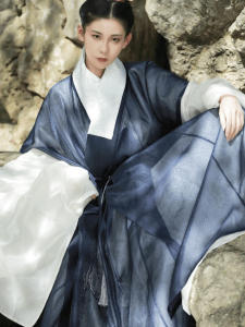 Váy Hanfu Nam Nữ Mùa Xuân Thu Họa Tiết Mây Tối Váy Hanfu Phong Cách Đường Dành Cho Nam Và Nữ Quần Áo Đạo Giáo Thường Ngày