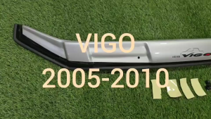 กันแมลง ดักแมลง เล็ก รุ่นไม่มีสกู๊ป สีบรอนเงิน โตโยต้า วีโก้ Toyota Vigo 2005 2006 2007 2008 2009 2010 มีอุปกรณ์ติดตั้งมาให้พร้อม ใส่ร่วมกันได้ A