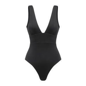 Yukari Swim Deep V One Piece Swimsuit Womens Summer Beach Hot Springs Slimming Fashionable Swimsuit Casual Beachwear