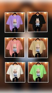 GET FASHION - KAOS LABUBU / T-SHIRT LABUBU / BLUS LABUBU / KAOS OVERSIZE LABUBU / KAOS COTTON COMBED