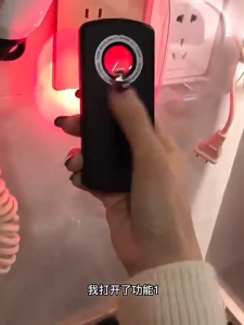 【SKIT SG】Hidden Camera Detector Upgrade Camera Detector Prevent Monitoring Wireless Signal Detector Audible Alarm Infrared Detector Anti Monitoring Signal Detector GPS Wireless Infrared Camera Detector Locator Tracking Detection for Hidden Pinhole Lens