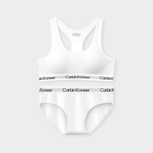 Carbinkoneer Sports Underwear Suit Womens Wireless Thin Breasts Contracting Vest Bra Bra