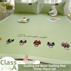 NAIYOUCHENG | Cooling Silky Bed Set Cartoon for Babies and Children Suitable for AC Use