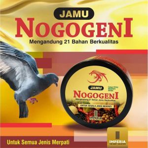 Jamu Nogogeni Imperia | Nogo Geni Imperium | Jamu Untuk Merpati | Mengandung 21 Bahan Berkualitas