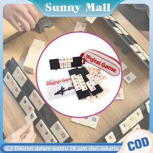 106pcs Rummikub Board Game TokoBoardGame Portable Mahjong Israel Digital Board Game Family Party Child Education Gift