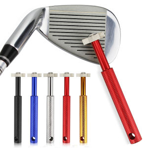 1Pcs Golf Groove Tool Golf Iron Wedge Club Groove Sharpener Cleaner Golf Club Clear Tool V U Blade 6 color golf accesories