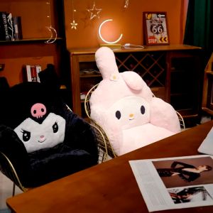 Cute Clow M Cinnamoroll Babycinnamoroll Seat Cushion Bean Bag Sofa Backrest Integrated Girl Dormitory Office Soft Seat Cushion kuromi cushion Lovely Japanese chair cushion tatami mat cushion