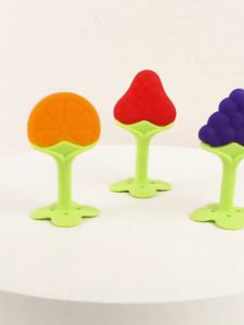 [Bunny Baby] Teether gigitan [Packing Plastik Satuan ] Mainan gigit bayi | untuk bayi umur 3-12 bln Teether bayi berbentuk buah