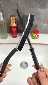 แปรงอเนกประสงค์ แปรงไนล่อน ด้ามจับยาว สําหรับทําความสะอาดกระเบื้อง หน้าต่าง