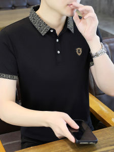 Áo Thun Polo Nam Tay Ngắn Cotton Nguyên Chất Thời Trang Mùa Hè Cao Cấp Cổ Polo Tay Lửng Cao Cấp Đa Năng Thường Ngày