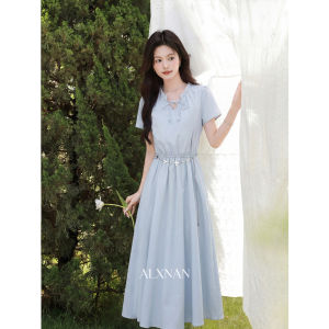Đầm Dài Phong Cách Pháp Elegante Đẹp Dáng