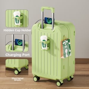 MEIFANER | Durable Spacious Womens Travel Suitcase 24 Inches