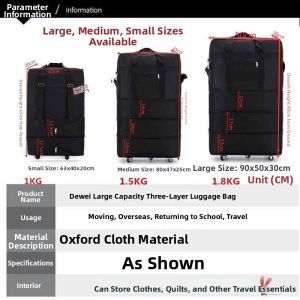 TEKANAI | Wheeled Large Capacity Travel Bag