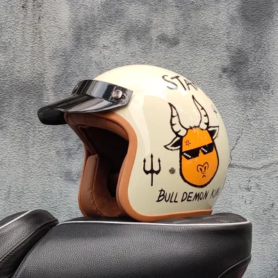 ORZ | Retro Motorcycle Helmet 3/4 Safety