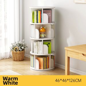 360 Degree Rotating Simple Bookshelf