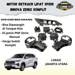 Motor Retrack Lipat Spion Innova Zenix Komplit Original Best Seller Termurah