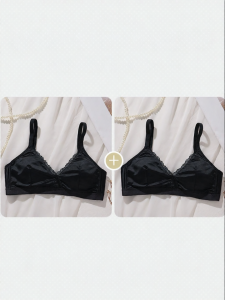Comfortable Lightweight Breathable Gather Push-up Bra