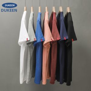DUKEEN | Áo Thun Cotton Mùa Hè Thoáng Khí Rộng Rãi