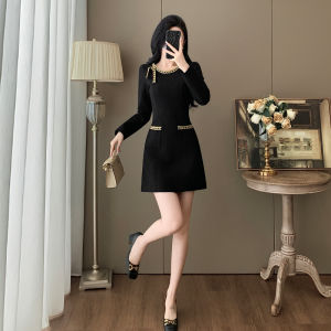 SUYE | Slimming Petite Little Black Dress French Style