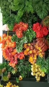 Artificial ficus leaves /maple leaf/Ginkgo Leaf 12pcs for birthday party Decorations