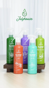 Xịt phòng ngủ tinh dầu Oải Hương Julyhouse 280ml làm thơm cấp tốc không gian khử mùi ẩm mốc hiệu quả