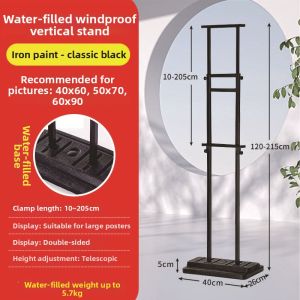 Welcoming Sign Poster Display Rack