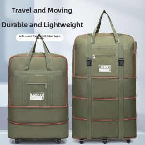 MLZH | Folding Expandable Large-Capacity Luggage with 360-Degree Wheels 158cm