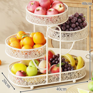 Multi-level Fruit and Snack Storage Tray