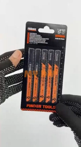 MYDIYHOMEDEPOT - FINDER 5PCS JIGSAW BLADE WOOD JIGSAW BLADE T111C METAL JIG SAW BLADE T118B T127D JIG SAW BLADE