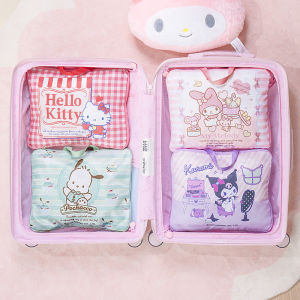 Sanrio | Sanrio Character Compression Travel Storage Bag Waterproof Space Saving Luggage Clothes Organizer Kawaii Travel Accessory
