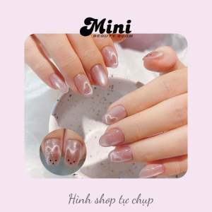 NAILBOX THIẾT KẾ MẪU MẮT MÈO THỎ VÀ TRÁI TIM - M005