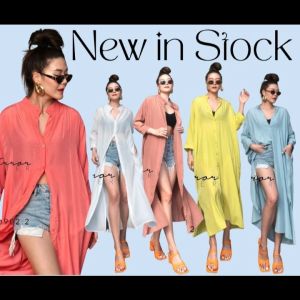 เดรสเชิ้ตคอจีน BasicDress • บริการคอจีน รูปลักษณ์แพทย์และสายทอ เสื้อผ้าเดรสที่มีกระดูม พาณิชย์ผ่า หน้าเปิดปิด 2 ประการกระเป๋าล้วง ชายผ่า 2 ข้าง เนื้อผ้านุ่มนิ่ม การสร้างคลุมยาวเก๋ๆ เท่ห์ชิค ต้องมี 5 สี ขาว โอลโรส ฟ้า มะนาว