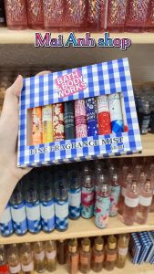 Set xịt thơm mini Bath & Body Works chuẩn hàng Mỹ đủ mùi hot hit loại 5 - 10 chai chiết 10ml