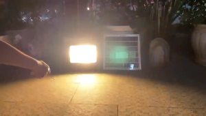 【5-year warranty】20000W Solar light LED Solar outdoor lighting  Yellow light IP67 Waterproof Solar Floodlight lampu spotlight garden Light with Remote ​Control