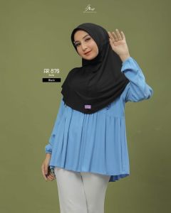 Jilbab hijab kerudung bergo krudung wanita dewasa jersey instan serut polos murah terbaru new terlaris modern kekinian murah 2024 Arrafi AR 870 daily best seller adem mudah di bentuk cantik pet antem bahan stella cantik bayar di tempat COD gratis ongkir