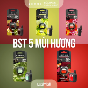 Kẹp thơm xe 4home - BST nhiều mùi hương