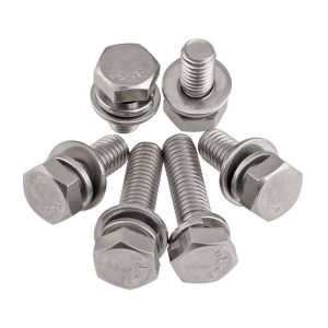 BAIRUITE | Stainless Steel Hex Cap Screw Set with Washers