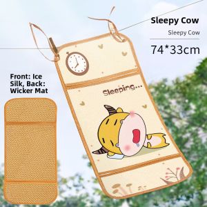 MONLEYTA | Universal Baby Stroller Mat Pad Breathable Summer Ice Silk Bamboo Seat Special Cooling Mat Infant Pushchair Comfortable Cushion