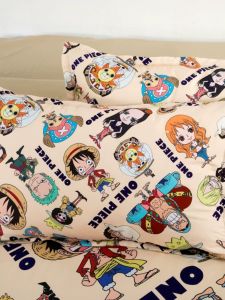 Japanese Style Anime One Piece Lufei Pillowcase King of the Sea Single Naruto Pillowcase 48cmx74cm Single