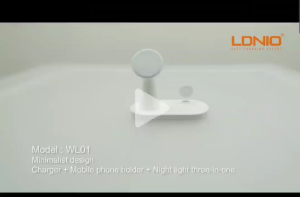 LDNIO WL01 5in1 Wireless Charging Stand untuk Apple Watch dan AirPods
