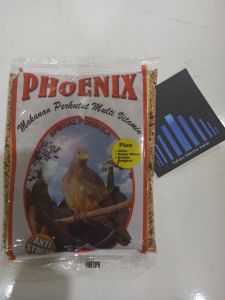 makanan Burung perkutut lokal dan perkutut bangkok 200gr special Phoenix Perkutut formula gacor istimewa murah asli pakan perkutut