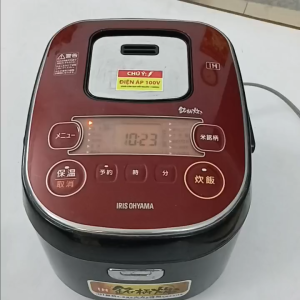 ĐIỆN 100V - Hàng qua sử dụng - Nồi cơm điện nội địa Nhật Bản Iris Ohyama cao tần IH lòng dầy đẹp chống dính tốt