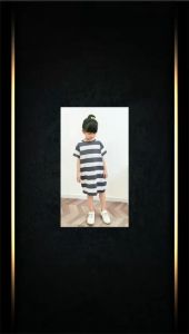 Dress salur anak perempuan terbaru 1-12 tahun