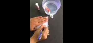 Son tẩy mực trên vải dùng để tẩy những vết mực dính trên sản phẩm sử dụng trong ngành may mặc